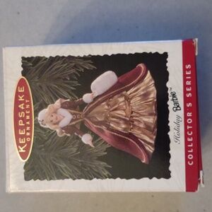 1996 Hallmark Mattel Barbie Christmas Ornament